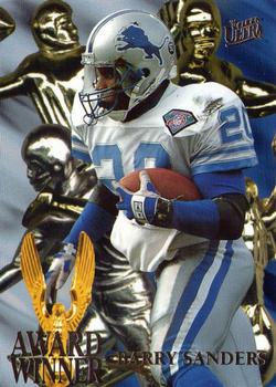 Barry Sanders Detroit Lions 1995 Ultra Fleer NFL Award Winners #4
